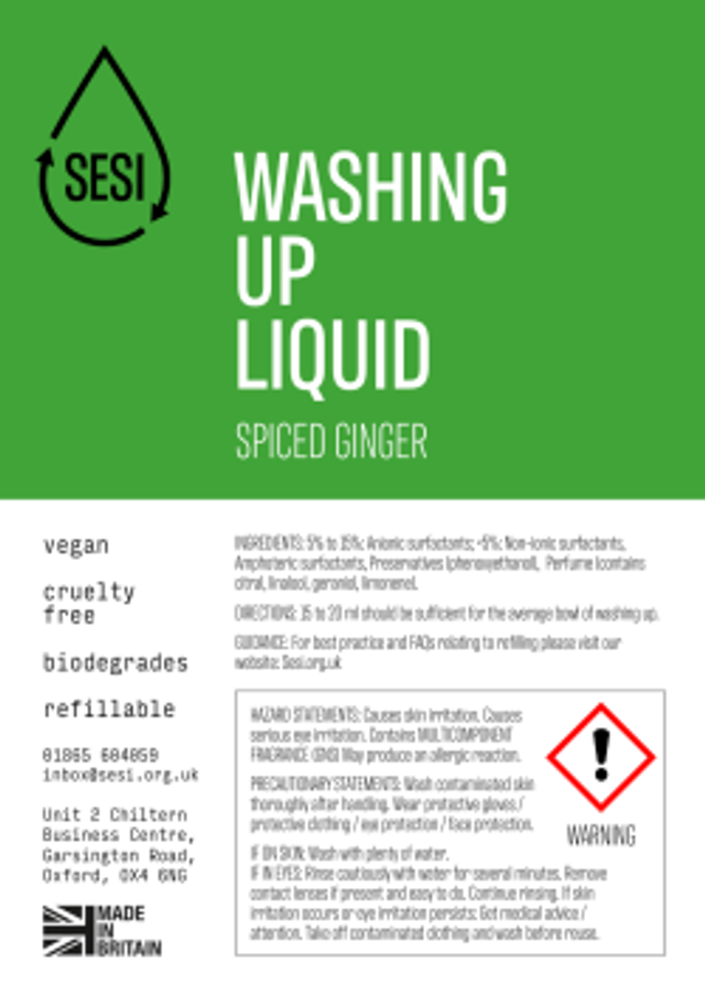 Washing Up Liquid