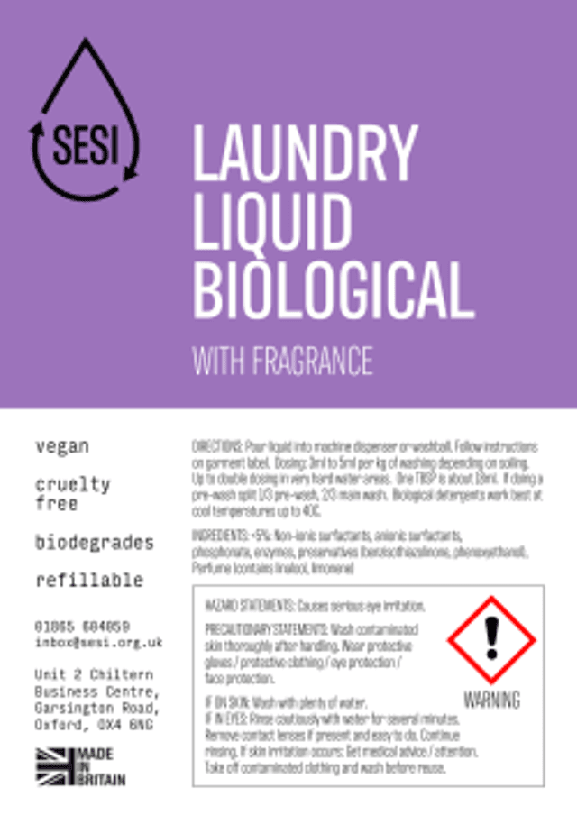 Laundry Liquid - Biological